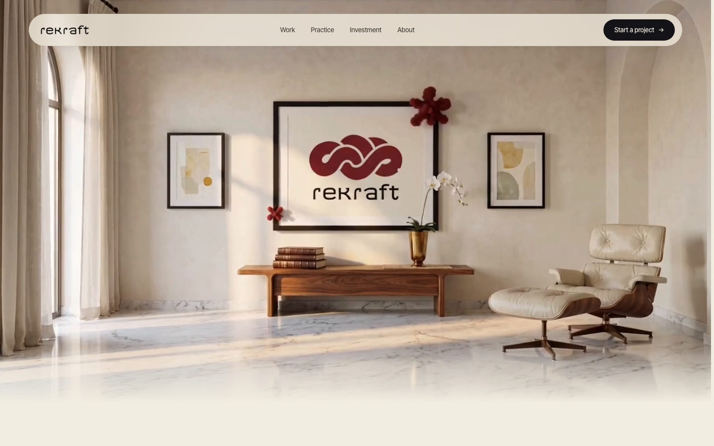 Rekraft Design screenshot